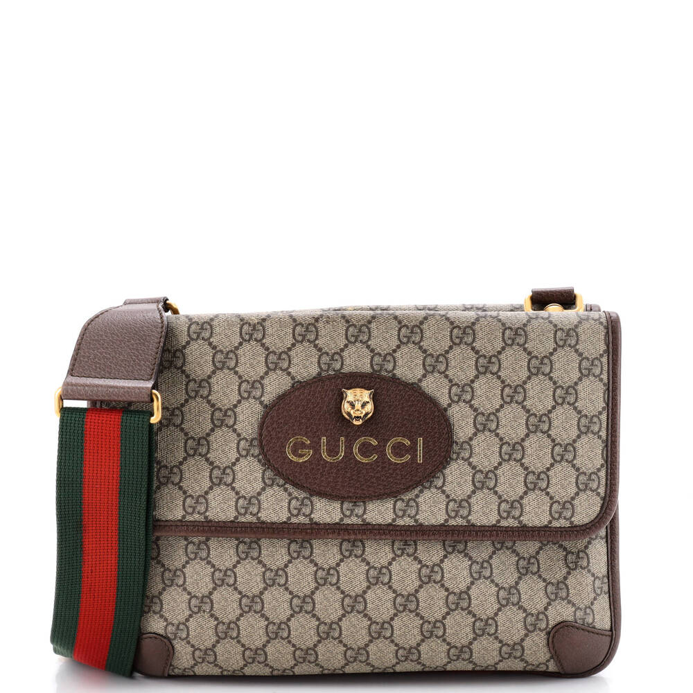 Gucci Neo Vintage Flap Messenger Gg #259072G18B